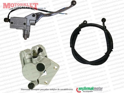 Yuki Motor YK150T-20 Ön Fren Alt-Üst Merkez Komple